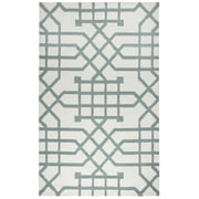 White shag area rug White shag area rug