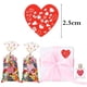 thumbnail image 2 of Valentines Day Heart Stickers Thank you Love Stickers Labels for Wedding Party Accessories Packing Sticker Shuxiu Wang 9024715012258, 2 of 5