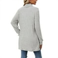thumbnail image 2 of TEMOFON Fall Sweaters for Women Casual Comfy Thin Sweaters Long Sleeve Knit Tunic Tops Pullover Fashion Turtleneck Side Pocket Loose Shirts, 2 of 8