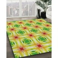 thumbnail image 2 of Ahgly Company Indoor Rectangle Patterned Tea Green Novelty Area Rugs, 8' x 12', 2 of 6