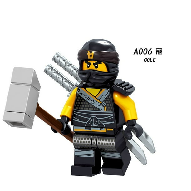 Lego Compatible Ninjago Movie Minifigures Set Lloyd Jay Zane Kai