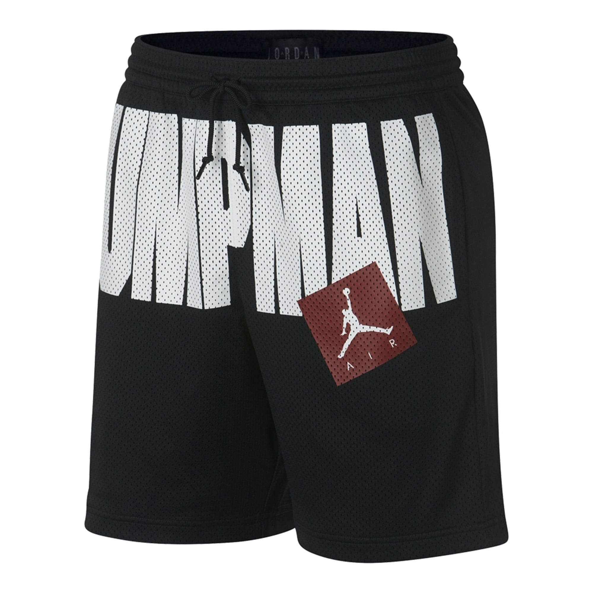 Jordan Jumpman Mesh Basketball Men's Shorts Black aa4607-010 - Walmart.com