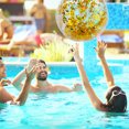 thumbnail image 4 of Sywqhk Pelota de playa Juguetes Brillos Piscina inflable Juguete de agua (Oro 60 cm) Sywqhk Alta Calidad, 4 of 7