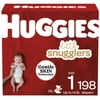 Huggies Little Snugglers Baby Diapers, Size 1, 198 Ct