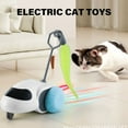 thumbnail image 3 of Cats Toy Teaser Rechargeable Toy with Detachable Mouse Tail for Felines Cats Plaything Gift for Indoor Felines, 3 of 9