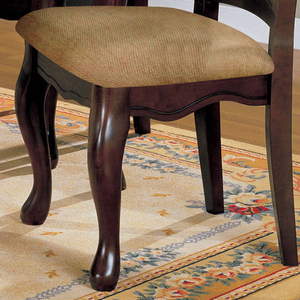 Furniture of America Shanendoa Traditional 60-inch 7-Piece Dining Set, Dark Walnut