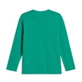 thumbnail image 3 of Abcomgle Girls Long Sleeve Sweatshirt Cute Solid Color Girls Pullover Sweatshirt Cotton Crewneck Sweaters for Teen Girls Casual Winter School Clothes for Teen Girls, 3 of 6