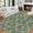 Green, variant on Haperlare Floral Area Rugs for Living Room 10'x13' Washable Rugs for Bedroom Large Non Shedding Home Office Navy Blue Carpet