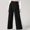 *Black, variant on ClodeEU Women Wide Leg High Waist Suit Pants,Loose Fit Back Elastic Waist Pleated Front Trousers for Work Casual Pink,Womens Plus XS