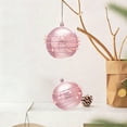 thumbnail image 4 of 2-Pack Christmas Glitter Finish Plastic Ball Ornaments - Shatterproof, Durable Decorations for Tree, Wreath, Garlands, Mantel, Window Displays, 4 of 6