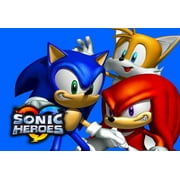 Sonic Heroes Sonic the Hedgehog Tails Knuckles Edible Cake Topper Image ABPID00054