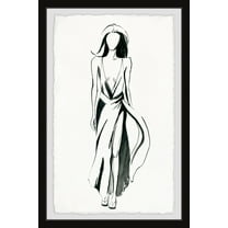 Marmont Hill V-Neck Framed Wall Art