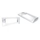 thumbnail image 2 of 2pcs Chrome Plated Left Hand Drive Side Air Conditioning Outlet Cover Trim Fit for X3 F25 2011-2017, 2 of 5