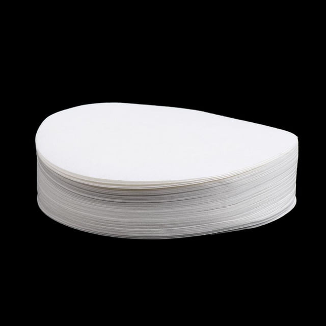 100 Uds 1-3um papel de filtro papel de filtro de velocidad media filtración de laboratorio 3,5 pulgadas 9cm Cola Papel de filtro cuantitativo