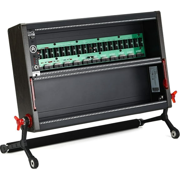 Arturia RackBrute 6U Eurorack Case Enclosure with Power Supply, Noir, Black