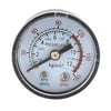 Unique Bargains Air Liquid Pressure Measuring Gauge 0-180PSI 0-12BAR 1/8PT Threaded