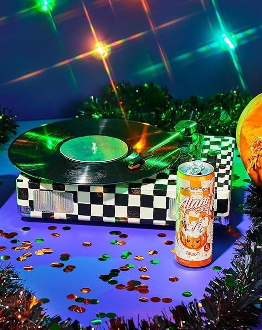 Alani Energy Drink Pumpkin Cream, Sugar Free, Low Calorie Energy Drinks, 12 Fl Oz Cans, 2 Cans!