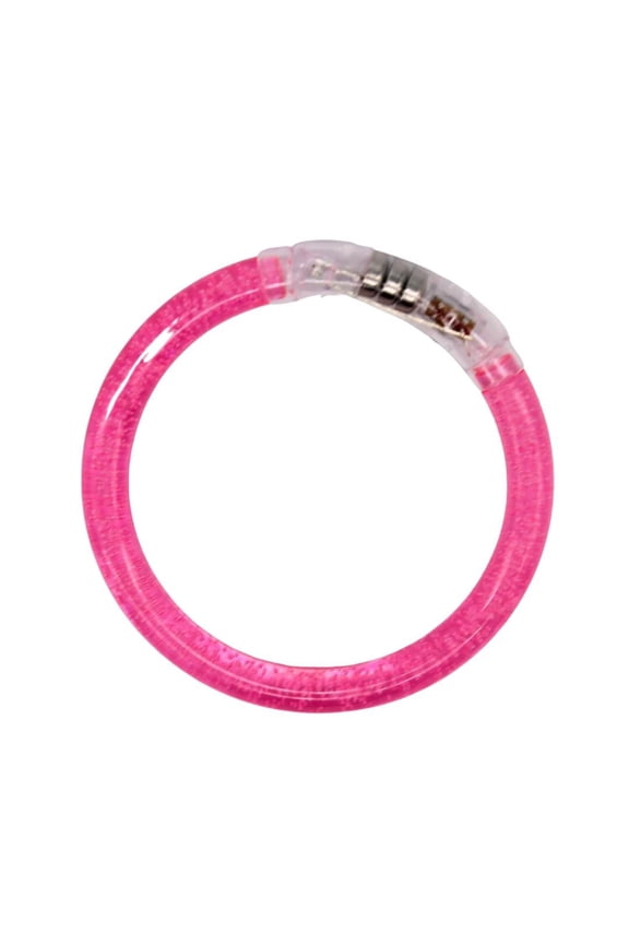 Hot Pink LED Bangle Bracelet (Each)
