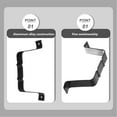 thumbnail image 3 of 4pcs Gutter Downspout Straps Rain Gutter Downspout Extension Straps Downspout Adapters, 3 of 9