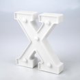 thumbnail image 3 of 3D 26 letras del alfabeto LED marquesina luz interior pared colgar lámpara de noche (X Likrtyny Para estrenar, 3 of 7