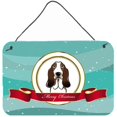 thumbnail image 6 of Carolines Treasures BB1522DS812 Longhair Creme Dachshund Merry Christmas Wall and Door Hanging Prints, 6 of 7