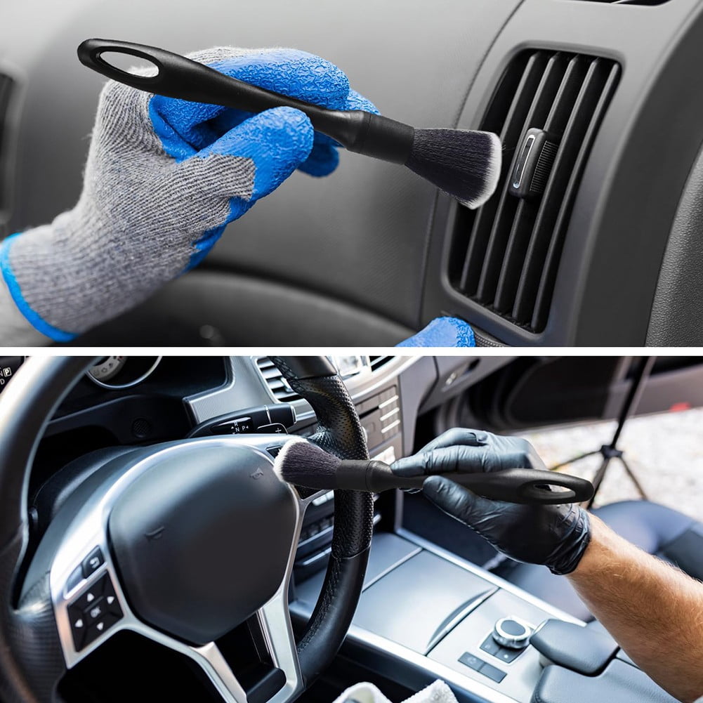 3PCS Wheel Brush Kit for Cleaning Wheel and Tire, Car Detailing Brushes