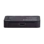 Monoprice Blackbird 4K 3x1 HDMI 2.0 Slim Switch - Black |4k @ 60Hz, HDCP 2.2 Compliant, HDR, Dolby TrueHD Support And IR Remote Control