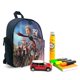 thumbnail image 3 of Gigantes de la Mancha Mochila Escolar para Niños y Niñas, Mochila Infantil Ligera de Alta Calidad, Grande y Duradera Azul, 3 of 6