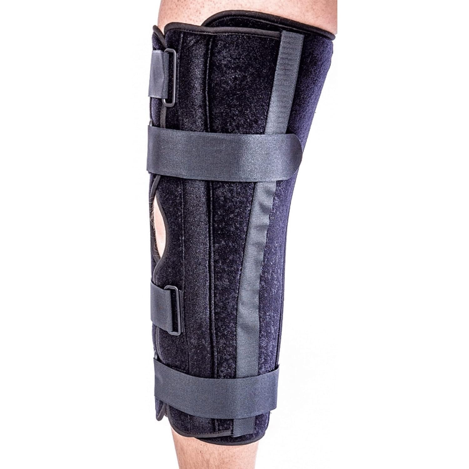 Ezy Wrap Tri-Panel Knee Immobilizer – Adjustable Knee Brace for Secure Stabilization, Custom Fit & All-Day Comfort