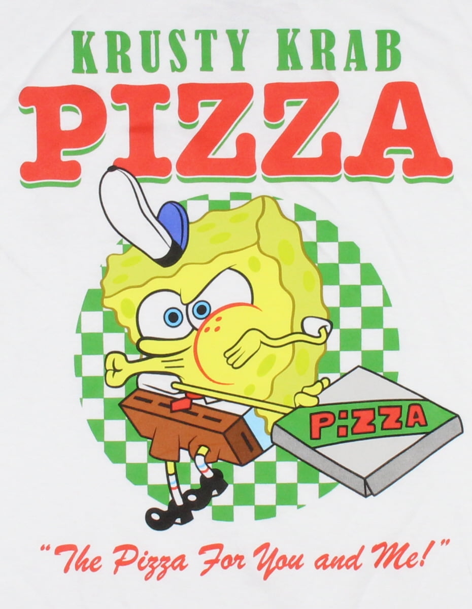 Spongebob Squarepants Men S Krusty Krab The Pizza For You And Me T Shirt M Walmart Com Spongebob Squarepants Men S Krusty Krab The Pizza For You And Me T Shirt M Walmart Com