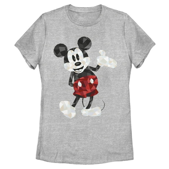 Womens Mickey & Friends Polygon Pose T Shirt