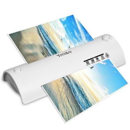 WALFRONT Laminator Machine Compact Thermal Laminator 9 Max Width Fast Warm-up and Quick (Best Home Laminating Machine)