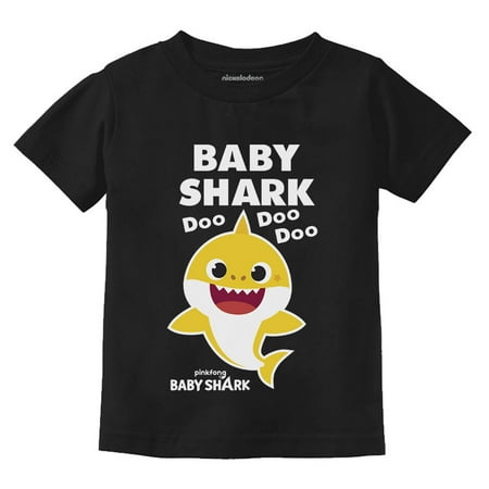 

Baby Shark Doo Doo Doo Outfit Baby Boy Girl Family Infant Kids T-Shirt 18M Black