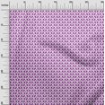 thumbnail image 3 of oneOone Polyester Spandex Purple Fabric Geometrical Sewing Material Print Fabric By The Yard 56 Inch Wide, 3 of 4