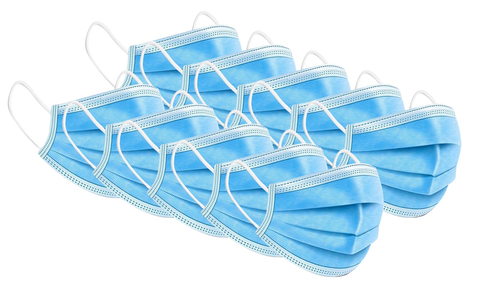 Face Shield with Elastic Ear Loop Cover 10PCS Full Face Anti-Dust