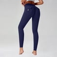 thumbnail image 5 of Celsior Cellulite Leggings Butt Lift Booty Workout Tights Skin-Friendly Scrunch Butt Lifting Leggings Tummy Shaping Pants 3D Anti Cellulite Leggings for Women High Waisted Leggings Navy S, 5 of 6