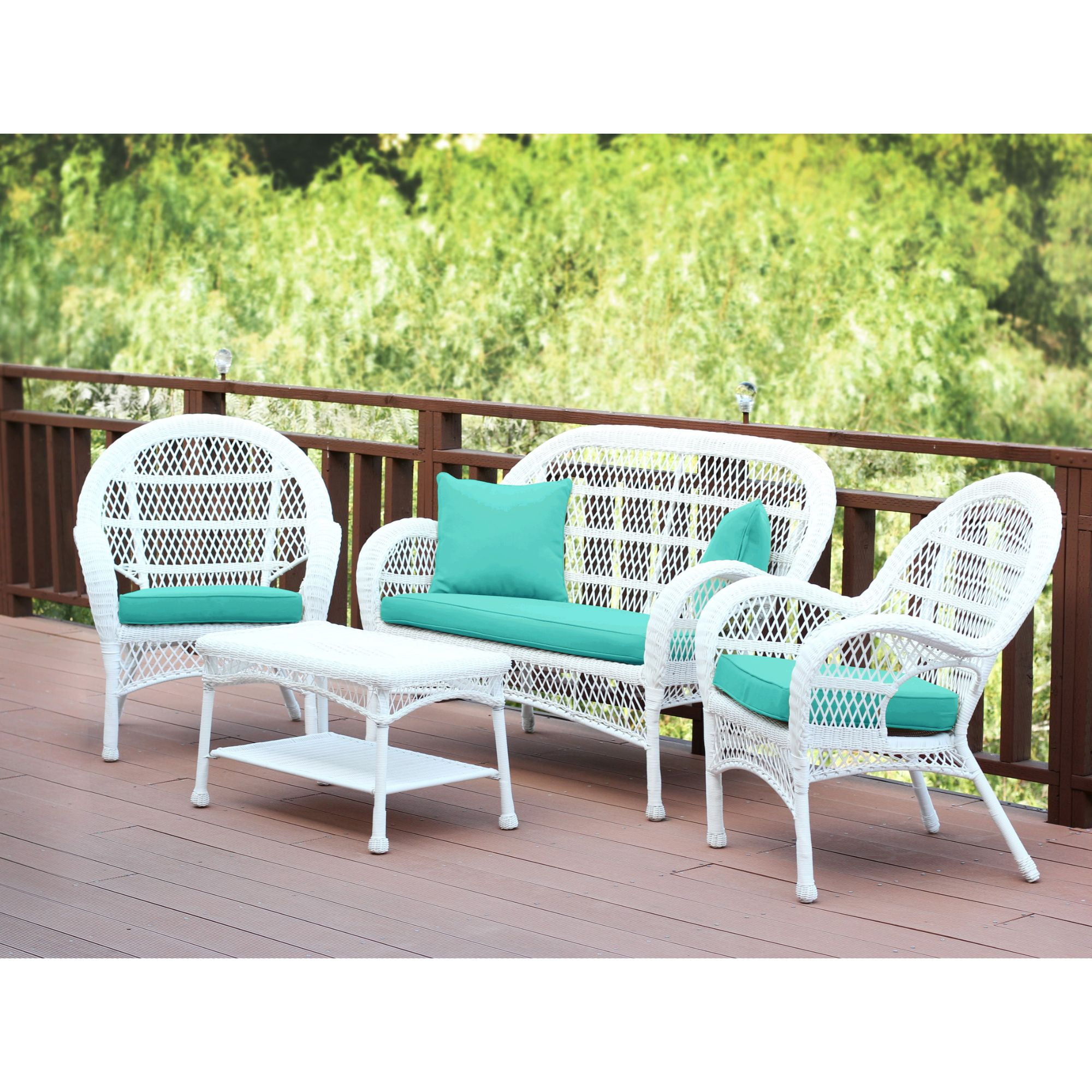 White Resin Wicker Patio Furniture Clearance White Resin Wicker Outdoor 2 Seat Loveseat Glider 