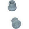 DMI® #19 Walker And Cane Replacement Tips, 7/8", Gray, Pack Of 4
