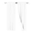 thumbnail image 2 of Gorgeous Home Linen Thermal Blackout Window Drapes, 84" L, 2-Pack (R64), 2 of 5