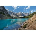 thumbnail image 2 of Malvin, Larry 14x11 Black Ornate Wood Framed with Double Matting Museum Art Print Titled - Moraine Lake I, 2 of 4