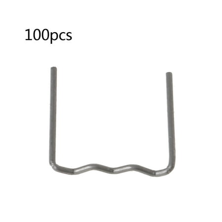 

100 Pcs 0.8mm Hot Stapler Staple Plastic Welder Car Damaged Bumper Repair Tools Bumper Repair Welding Wire