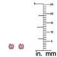 thumbnail image 3 of Precious Stars 14K Yellow Gold Cubic Zirconia 3-mm Birthstone Screwback Earring Studs-October, 3 of 5