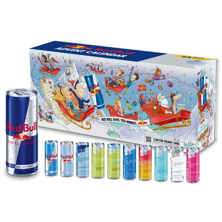 Red Bull Energy Drink 11 Flavor Advent Variety Pack, 8.4 fl oz, 24 Pack photo 2