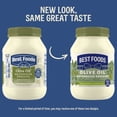 thumbnail image 2 of Best Foods High in Omega-3 ALA and Vitamin E Olive Oil Mayonnaise, 30 fl oz Jar, 2 of 9