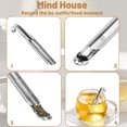 thumbnail image 7 of 2 Pack Long Handle Tea Infuser, NOGIS Stainless Steel Tea Steeper for Loose Leaf Tea, Reusable Tea Diffuser for Loose Tea Single Cup, 7 of 7