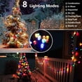 thumbnail image 2 of Luces Solares Navideñas Joomer 400 LED 22 m Multicolor Paquete de 2, 2 of 8