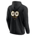 thumbnail image 3 of Men's Black Pittsburgh Penguins Personalized Name & Number Midfielder Pullover Hoodie, 3 of 3