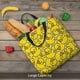 thumbnail image 5 of Easygdp Ducky Cartoon Animal Yellow Bolsa Tote para Mujer, Bolso de Hombro para Trabajo, Playa, Viajes, Compras y Supermercado, 5 of 7