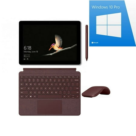 Surface Go Win 10 Pro+Type Cover+Pen+Arc Mouse Bundle (Best Stylus For Technics 1200)