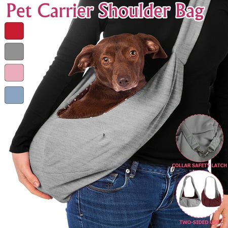 Portable Carrier Bag  Soft Sling Single Shoulder Bag  Pet Dog Cat Travel Pouch  Shoulder Travel Tote Carry Handbag